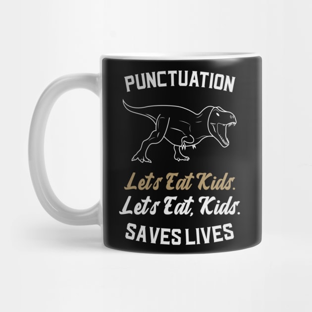 Lets Eat Kids Punctuation by Ken Adams Store